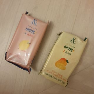 비타앤C 레몬맛, 망고맛 — 5점을 준 리뷰어가 2021년 4월 올린 사용 사진