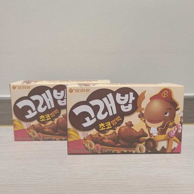 고래밥 초코범벅 리뷰 사진