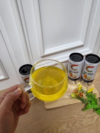 셀시어스 오리지널 325ml 에너지 비타민 피트니스 드링크(24can) 다이어트 음료 — 5점을 준 리뷰어가 2022년 5월 올린 사용 사진
