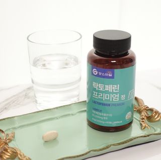 짱스마일 락토페린 프리미엄 정 1000ml x 60정 — 5점을 준 리뷰어가 2023년 1월 올린 사용 사진