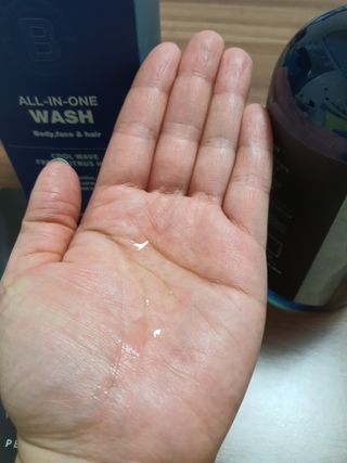 블랙페블 올인원 워시 쿨 웨이브 500ml — 5점을 준 리뷰어가 2021년 4월 올린 사용 사진
