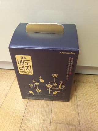 광동생활건강 나우 [광동] 배도라지 쌍화스틱 10mL x 100포 — 5점을 준 리뷰어가 2022년 12월 올린 사용 사진
