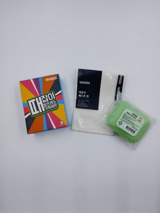 바나다바디케어 때잡이 알프레도 때비누 100g 기획세트 — 4점을 준 리뷰어가 2021년 9월 올린 사용 사진