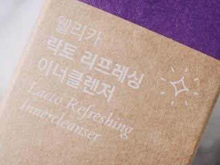 웰리카_V CARE 웰리카 락토 리프레싱 이너클렌저 — 5점을 준 리뷰어가 2021년 1월 올린 사용 사진