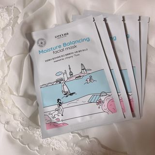 세뚜아(Cettua) [세뚜아] 모이스처 밸런싱 페이셜 마스크 Cettua Moisture Balancing Facial Mask 5매 — 5점을 준 리뷰어가 2024년 5월 올린 사용 사진