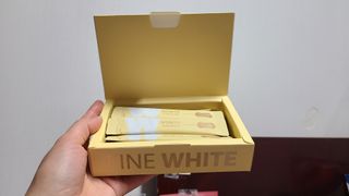디오르 파인화이트 — 5점을 준 리뷰어가 2022년 1월 올린 사용 사진