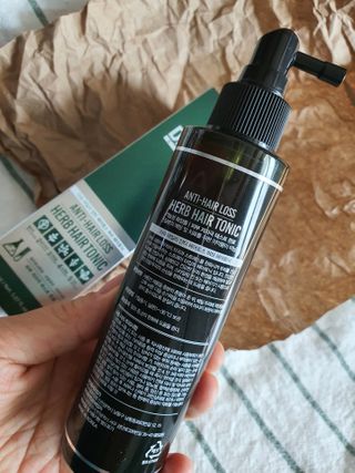 다슈코리아 다슈 데일리 안티 헤어로스 허브 헤어토닉 150ml — 5점을 준 리뷰어가 2021년 2월 올린 사용 사진