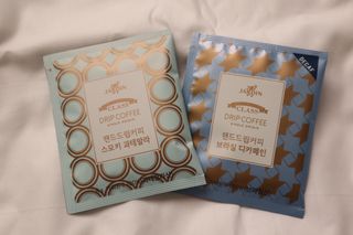 (주)쟈뎅 쟈뎅 클래스 핸드 드립 커피 10P 2종_디카페인 1종+랜덤 플레이버 1종 — 5점을 준 리뷰어가 2021년 4월 올린 사용 사진