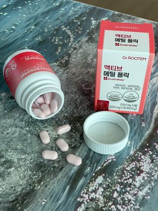 [닥터루템] 액티브 메틸 폴릭 800 4세대 활성형 엽산 1box (1개월분) — 4점을 준 리뷰어가 2023년 1월 올린 사용 사진