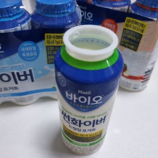LIVE 매일바이오 썬화이버 드링킹 요거트 — 5점을 준 리뷰어가 2022년 8월 올린 사용 사진