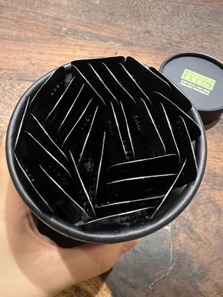프리마인 자체 기업부설 연구소에서 찾아낸 건강한 수면의 비밀.  슬립토 플러스 30포 — 3.5점을 준 리뷰어가 2022년 5월 올린 사용 사진