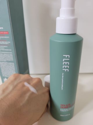 플리프 시카-알로에 카밍 올인원 200ml — 5점을 준 리뷰어가 2021년 1월 올린 사용 사진