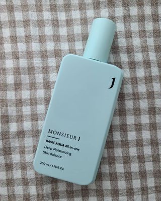 [정우성 올인원] 무슈제이 베이직 아쿠아 올인원 / 남자 화장품 브랜드 — 4점을 준 리뷰어가 2021년 5월 올린 사용 사진