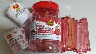 젤리벨리 젤리스틱 어쏘티드 900g — 5점을 준 리뷰어가 2022년 10월 올린 사용 사진