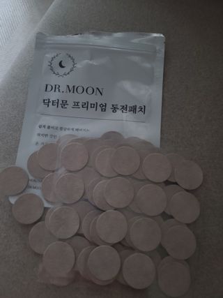 [닥터문] 프리미엄 동전패치 멘톨향 120매 — 4점을 준 리뷰어가 2022년 7월 올린 사용 사진