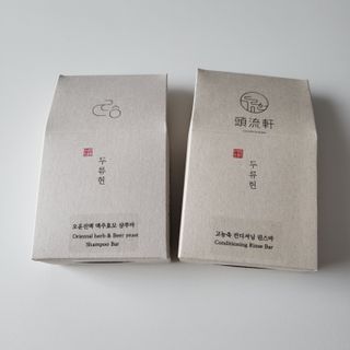 두류헌 샴푸바+컨디셔닝 린스바 머리가꿈세트 — 5점을 준 리뷰어가 2022년 5월 올린 사용 사진