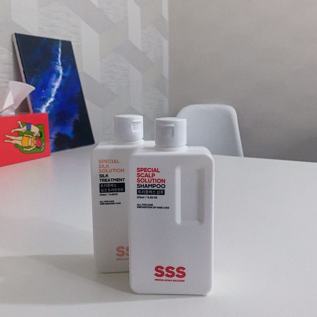 트리플에스 탈모 샴푸 275ml + 실크 트리트먼트 275ml 리뷰 사진