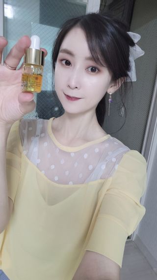 [보히케어] 컨센트레이트 이데베논 7 펩타이드 콤플렉스 앰플 — 4점을 준 리뷰어가 2023년 7월 올린 사용 사진