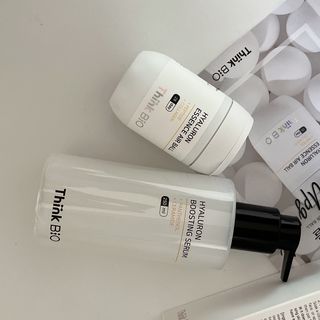 씽크바이오 히알루론 에센스 에어볼 28ea/ 부스팅 세럼 250ml 2종 세트 — 5점을 준 리뷰어가 2022년 8월 올린 사용 사진
