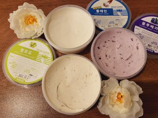 [브레이브퀸] 수제 그릭 요거트 3종세트 플레인 블루베리 청포도 — 5점을 준 리뷰어가 2021년 12월 올린 사용 사진
