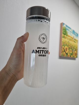 주식회사 씨크릿비에프랩 마시는 아미노산 아미토리 열대과일맛 14포 [1포, 5g / 보틀증정] — 4점을 준 리뷰어가 2023년 2월 올린 사용 사진