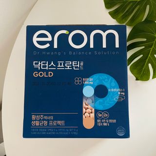 이롬 erom 닥터스 프로틴 골드 — 4점을 준 리뷰어가 2021년 5월 올린 사용 사진