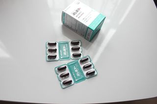 [대웅제약] 혈행, 눈,뼈건강, 알티지오메가3 세노메가 루테인 — 5점을 준 리뷰어가 2021년 8월 올린 사용 사진