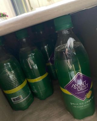몽베스트 Montbest with Sparkling water Lemon OR Lime 20병(랜덤) — 4.5점을 준 리뷰어가 2021년 10월 올린 사용 사진