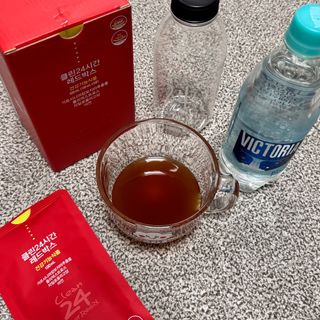 클린24시간 레드박스 1BOX(5포) + 전용보틀(500ml) — 5점을 준 리뷰어가 2024년 3월 올린 사용 사진