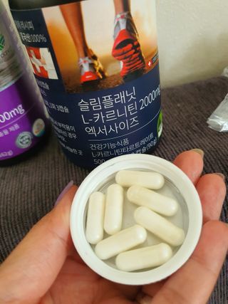 슬림플래닛 L카르니틴 2000mg 엑서사이즈 — 5점을 준 리뷰어가 2021년 9월 올린 사용 사진
