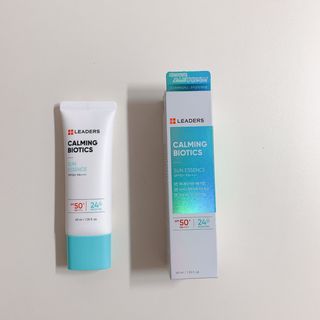 리더스코스메틱 리더스 카밍 바이오틱스 선 에센스 SPF 50+ PA++++ — 5점을 준 리뷰어가 2022년 5월 올린 사용 사진