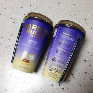 바리스타룰스 돌체 라떼 — 5점을 준 리뷰어가 2023년 4월 올린 사용 사진