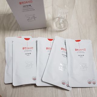 클린24시간 1BOX(5포) + 전용보틀(500ml) — 5점을 준 리뷰어가 2022년 9월 올린 사용 사진