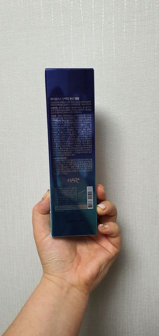 헤어플러스 단백질탈모샴푸 500ml+단백질본드앰플 145ml — 5점을 준 리뷰어가 2021년 4월 올린 사용 사진