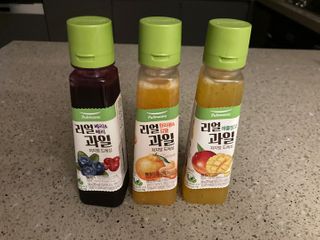 [풀무원] 리얼 과일  저지방 드레싱 240g 3종 — 5점을 준 리뷰어가 2021년 2월 올린 사용 사진