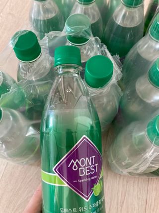 몽베스트 Montbest with Sparkling water Lime20병 — 5점을 준 리뷰어가 2022년 7월 올린 사용 사진