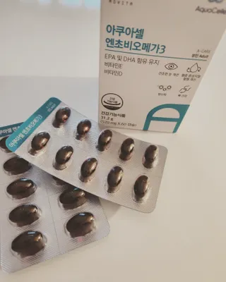 메디포스트 모비타 아쿠아셀 엔초비오메가3 60캡슐 — 5점을 준 리뷰어가 2023년 1월 올린 사용 사진