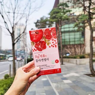 함초록 Rg+ 석류콜라겐젤리 — 5점을 준 리뷰어가 2021년 3월 올린 사용 사진