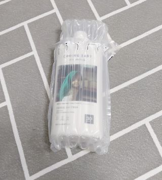 쿠잉베이비 에어워시 세탁세제,섬유유연제 1L — 5점을 준 리뷰어가 2023년 1월 올린 사용 사진