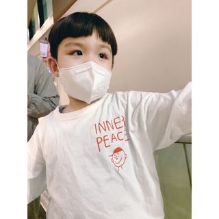 [숨그림]  덴탈마스크 짱구 우리아이 그리고 내가 쓰는 믿을수있는 케릭터 마스크  16종 — 5점을 준 리뷰어가 2021년 10월 올린 사용 사진