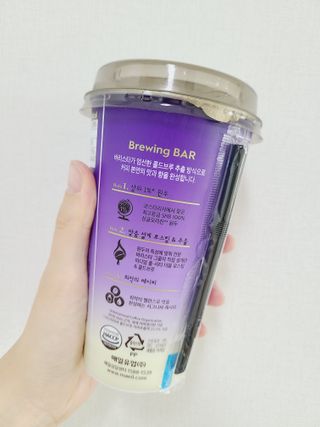 바리스타룰스 돌체 라떼 — 5점을 준 리뷰어가 2023년 4월 올린 사용 사진