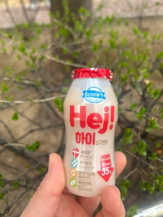 [구매평]덴마크 하이(Hej!) 브랜드 패키지(요구르트, 그릭요거트)only 로켓프레쉬 — 5점을 준 리뷰어가 2025년 3월 올린 사용 사진