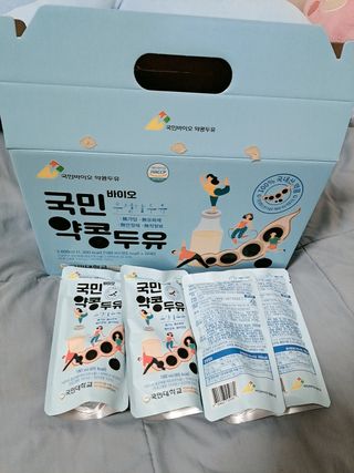 국민바이오 약콩두유 — 5점을 준 리뷰어가 2022년 5월 올린 사용 사진