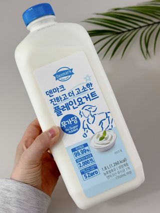 프리_[덴마크] 진하고 더 고소한 플레인 요거트 1.8L — 5점을 준 리뷰어가 2025년 5월 올린 사용 사진