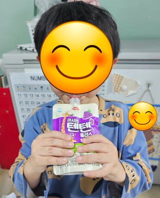 나우캠페인용 [한미사이언스] 우리 아이 튼튼, 엄마 마음 든든! 마시는텐텐 플러스 (100ml*10입) — 5점을 준 리뷰어가 2023년 12월 올린 사용 사진