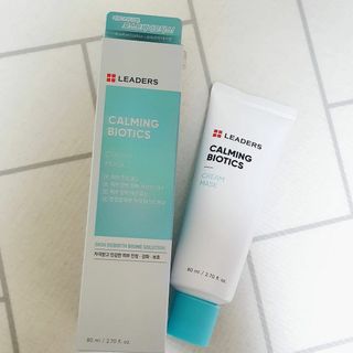 리더스코스메틱 리더스 카밍 바이오틱스 크림 마스크 — 5점을 준 리뷰어가 2021년 3월 올린 사용 사진