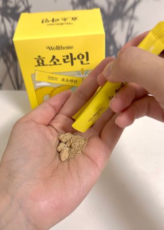 목 넘김이 편한 곡물발효효소 웰테므 효소라인 — 5점을 준 리뷰어가 2023년 11월 올린 사용 사진