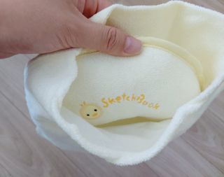 이브자리 더베이직 스케치북퍼프 짱구베개 유아베개 — 5점을 준 리뷰어가 2021년 6월 올린 사용 사진