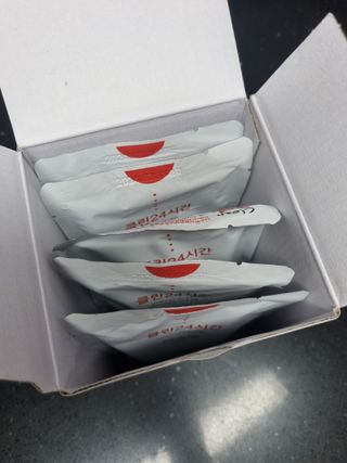 클린24시간 1BOX(5포) + 전용보틀(500ml) — 5점을 준 리뷰어가 2022년 12월 올린 사용 사진