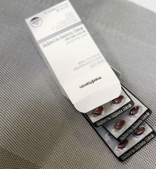 메디타민 루테인 지아잔틴 아스타잔틴 — 5점을 준 리뷰어가 2021년 10월 올린 사용 사진